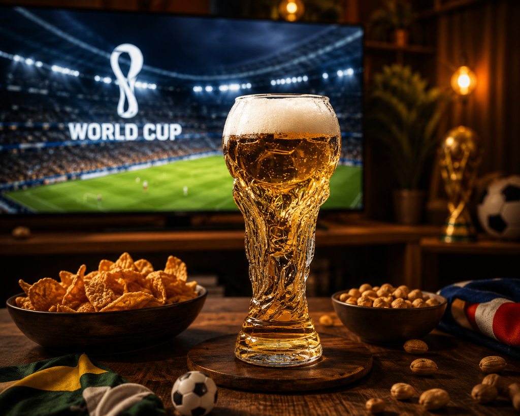 World Cup Trophy Beer Glass – Creative Football Cup Mug