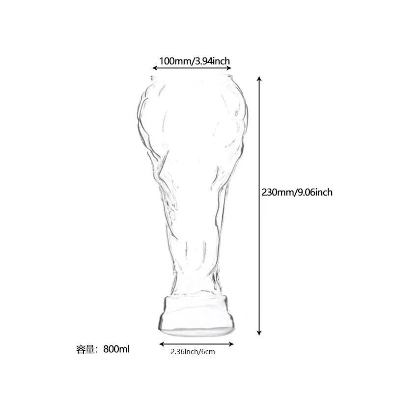 World Cup Trophy Beer Glass – Creative Football Cup Mug